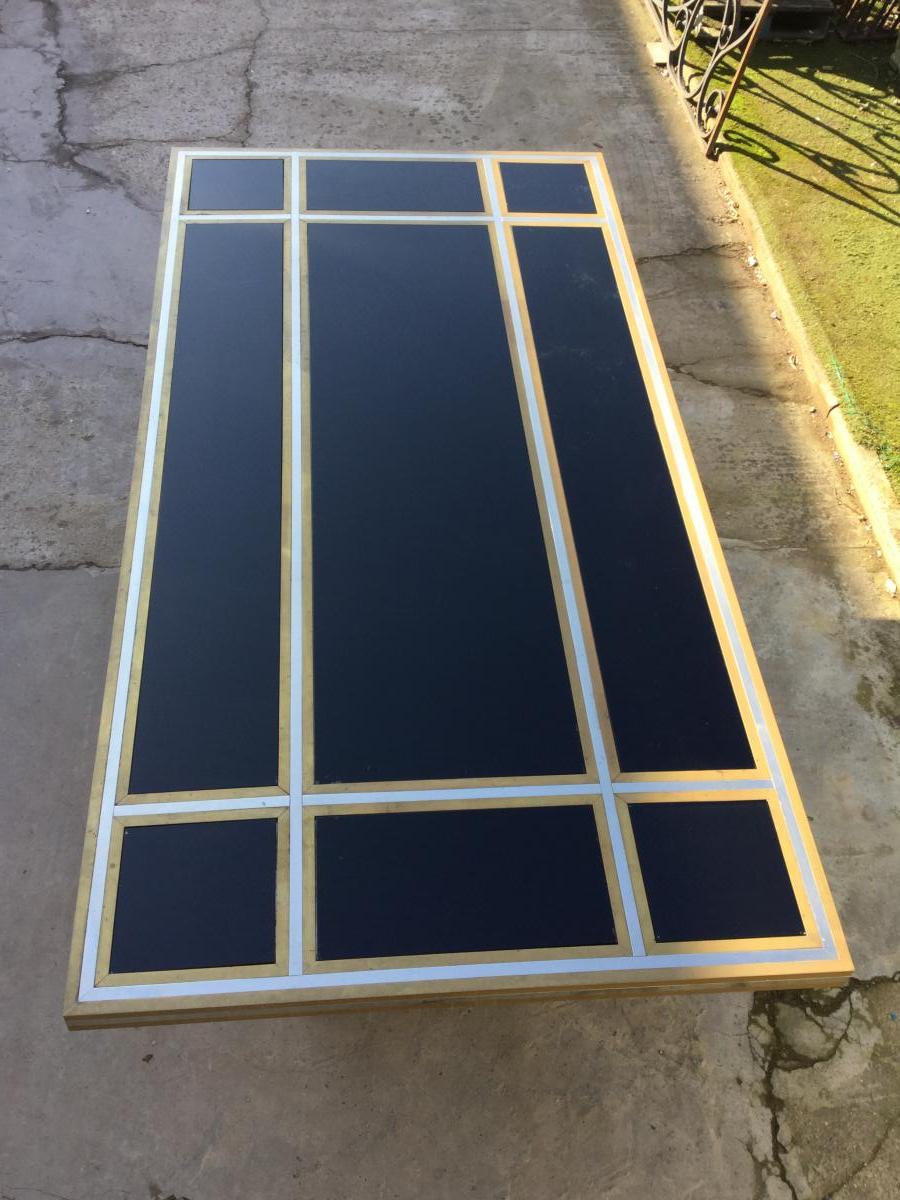 Importante Table De Salle à Manger Par Romeo Rega, Design Italien Des Années 1970-photo-2