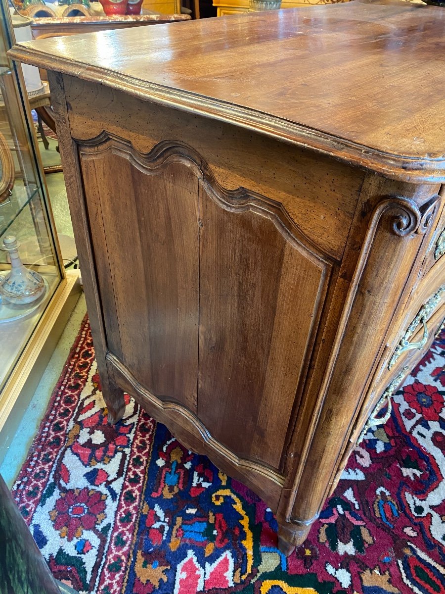 Commode Louis XIV, île De France, En Noyer, 18ème Siècle -photo-3