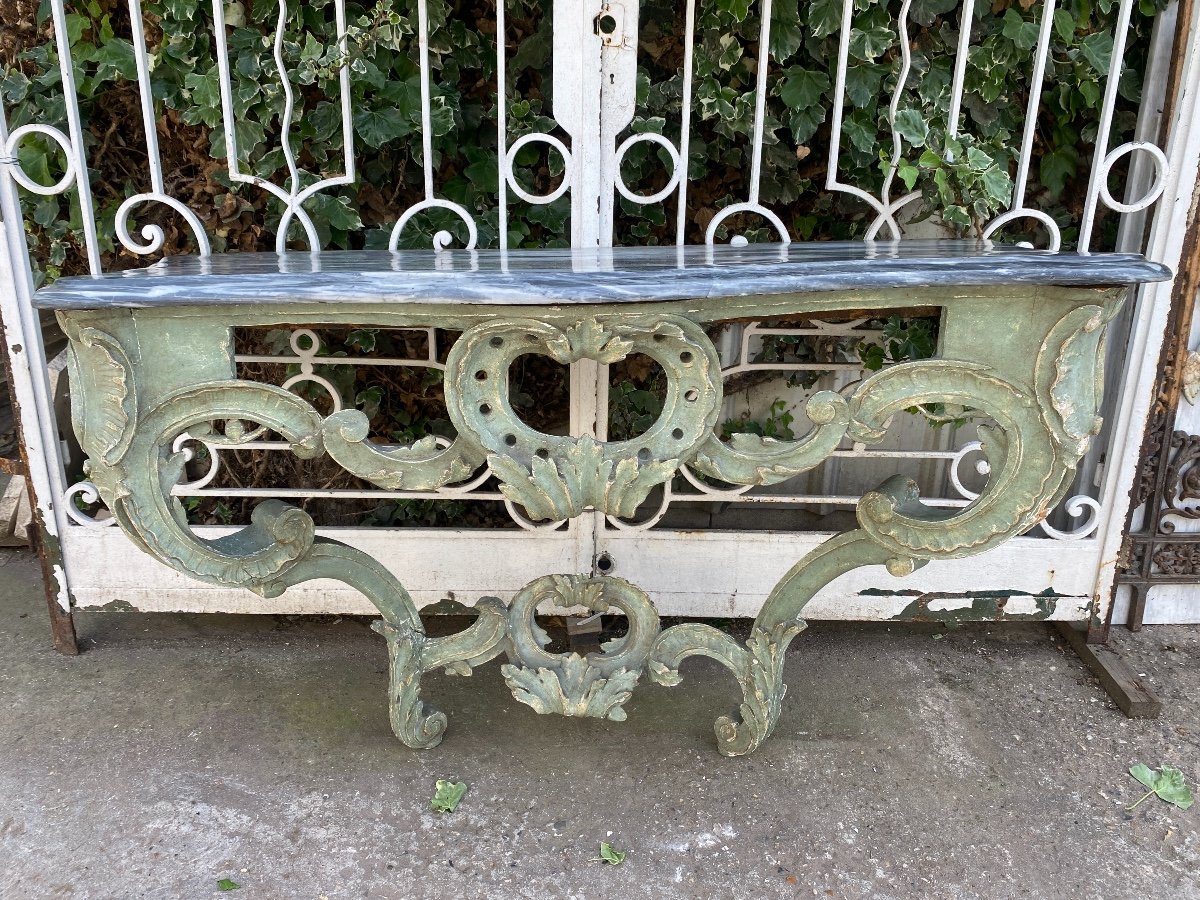 Louis XV Period Lacquered Console, 18th Century