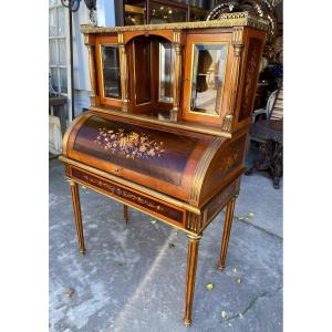 Louis XVI Style Marquetry Desk Said