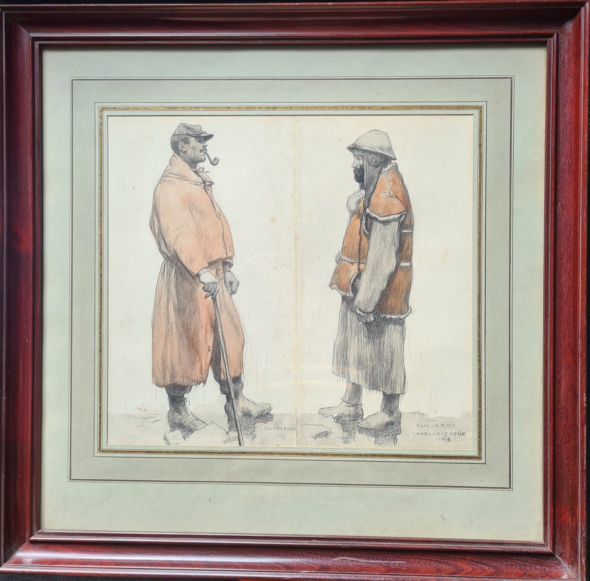 Dessins De Georges Leroux ( 1877-1957)