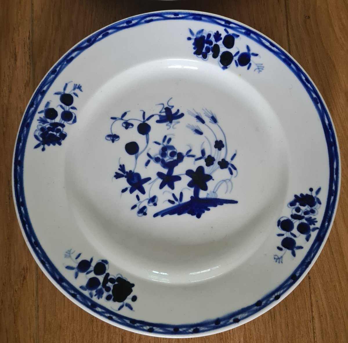 22 Tournai Porcelain Plates And Dishes Late XIX Eme-photo-2