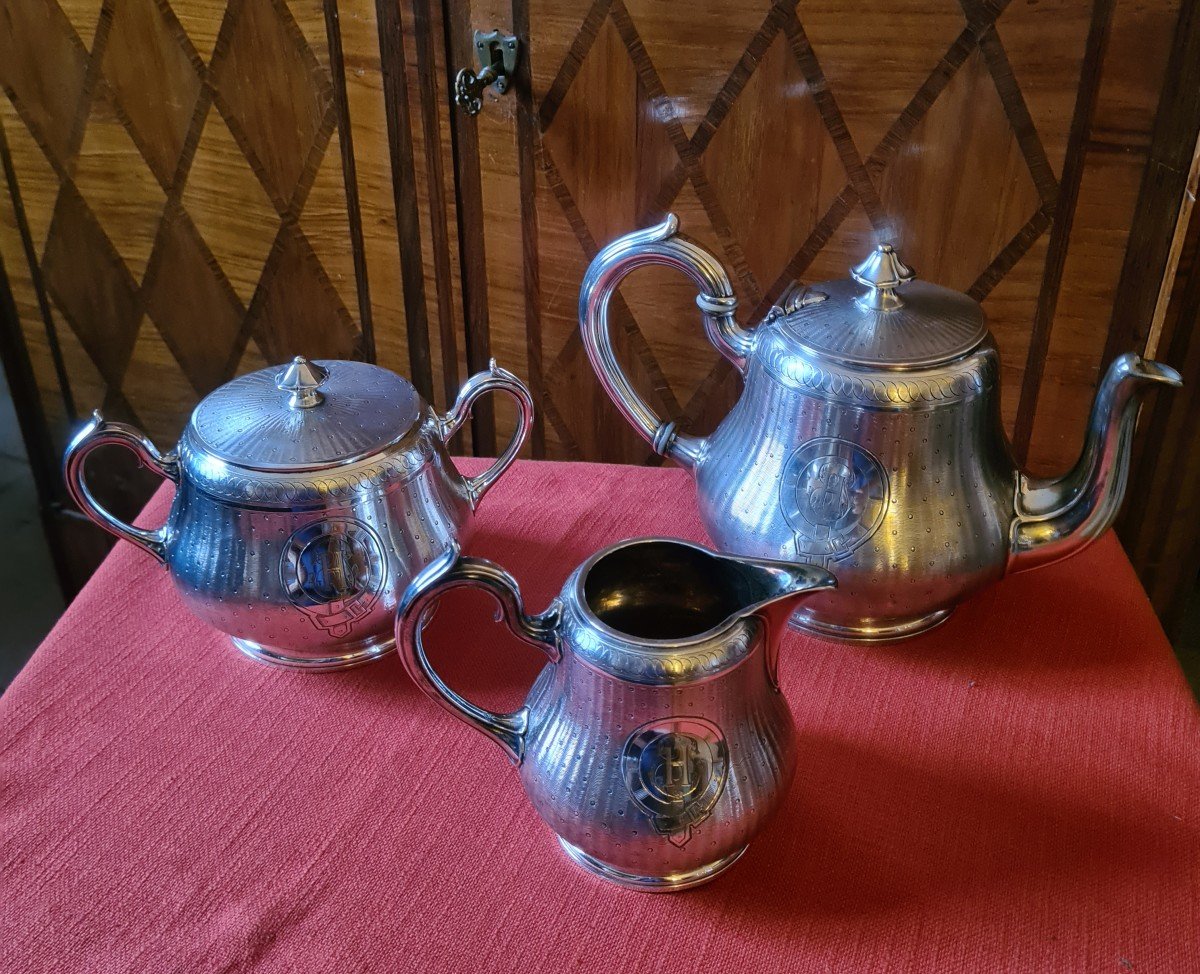 Christofle Tea Service Early 20th Century