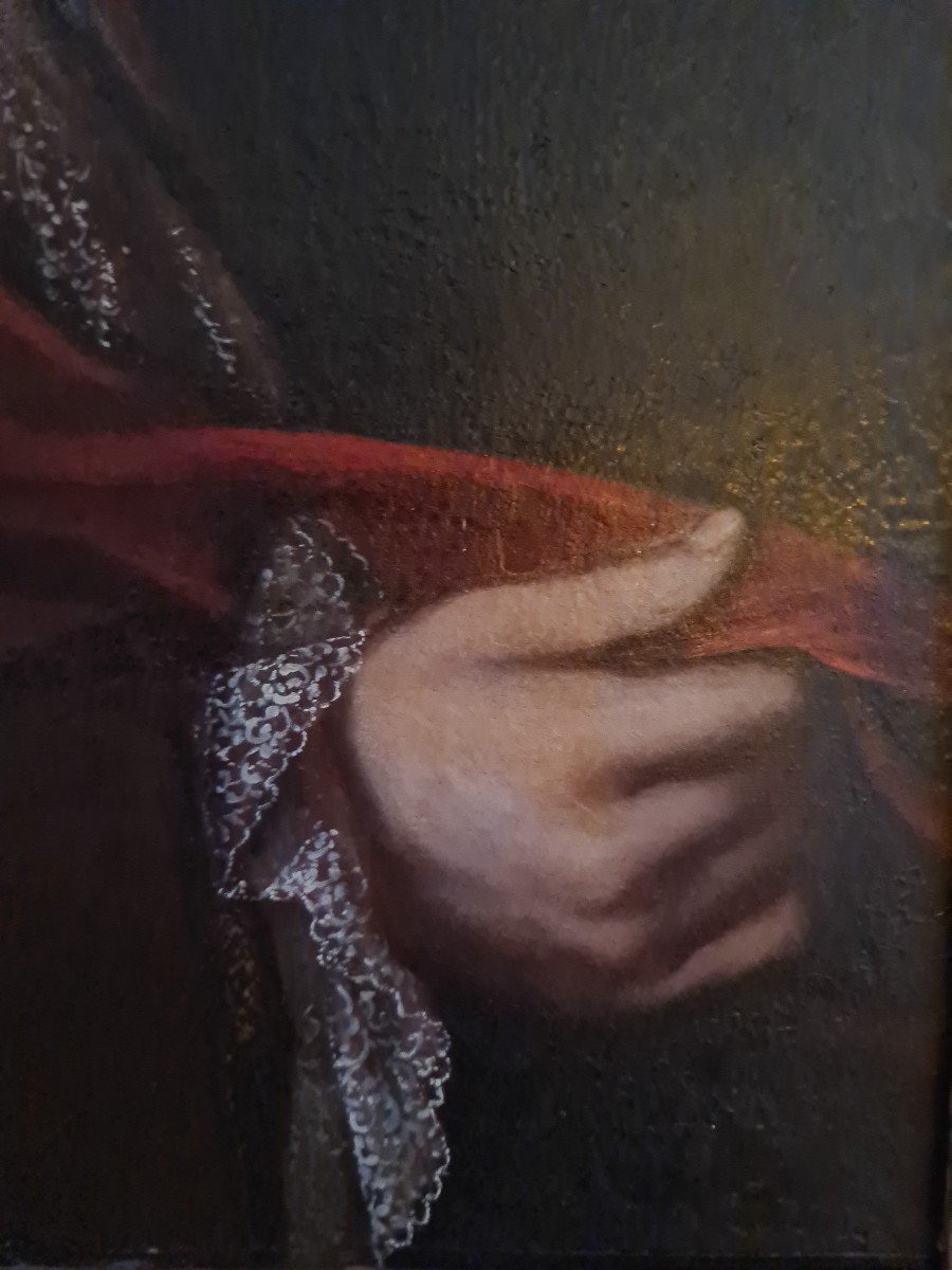 Portrait Of A Man Of Quality Late 17th Century-photo-3