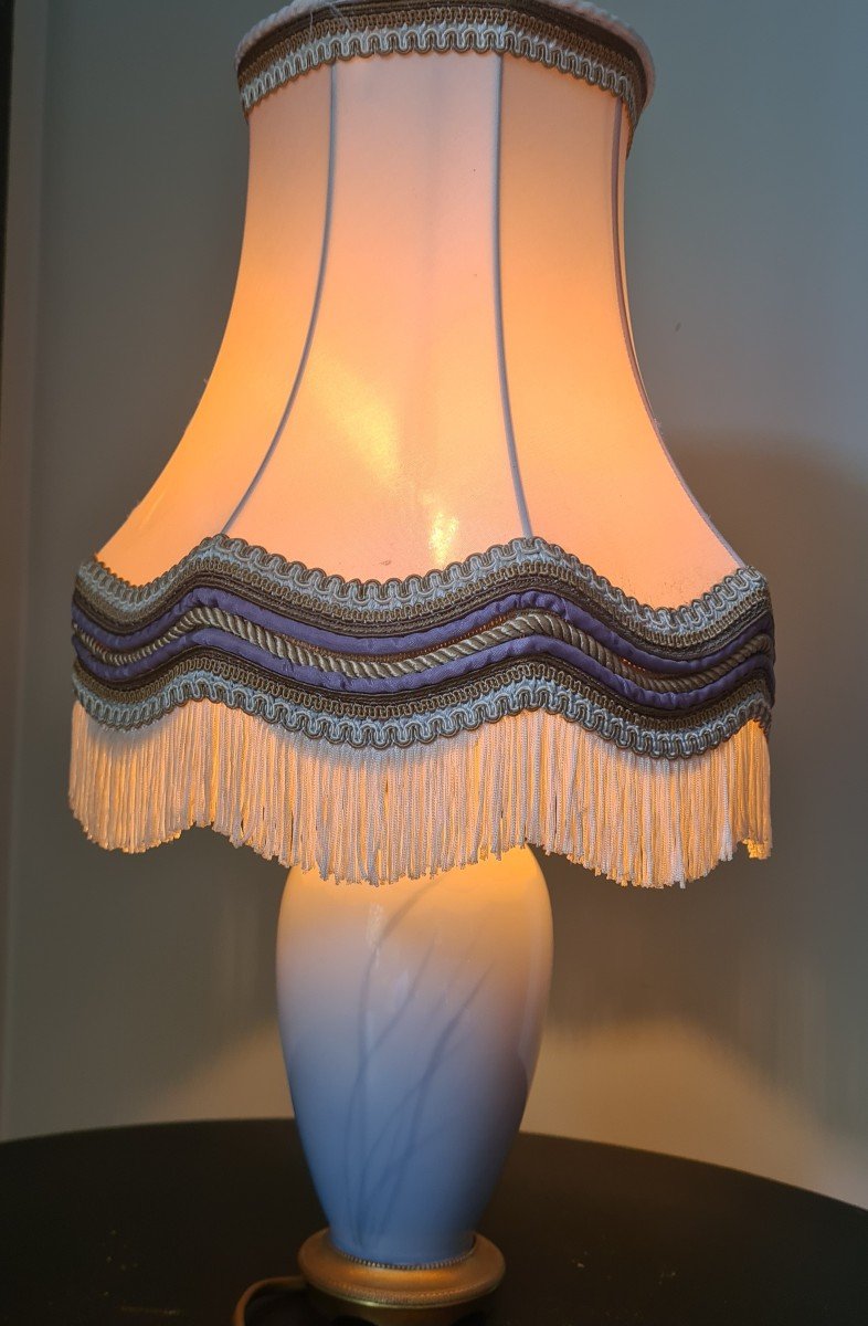 Lampe en porcelaine Royal Copenhagen "poissons"-photo-4