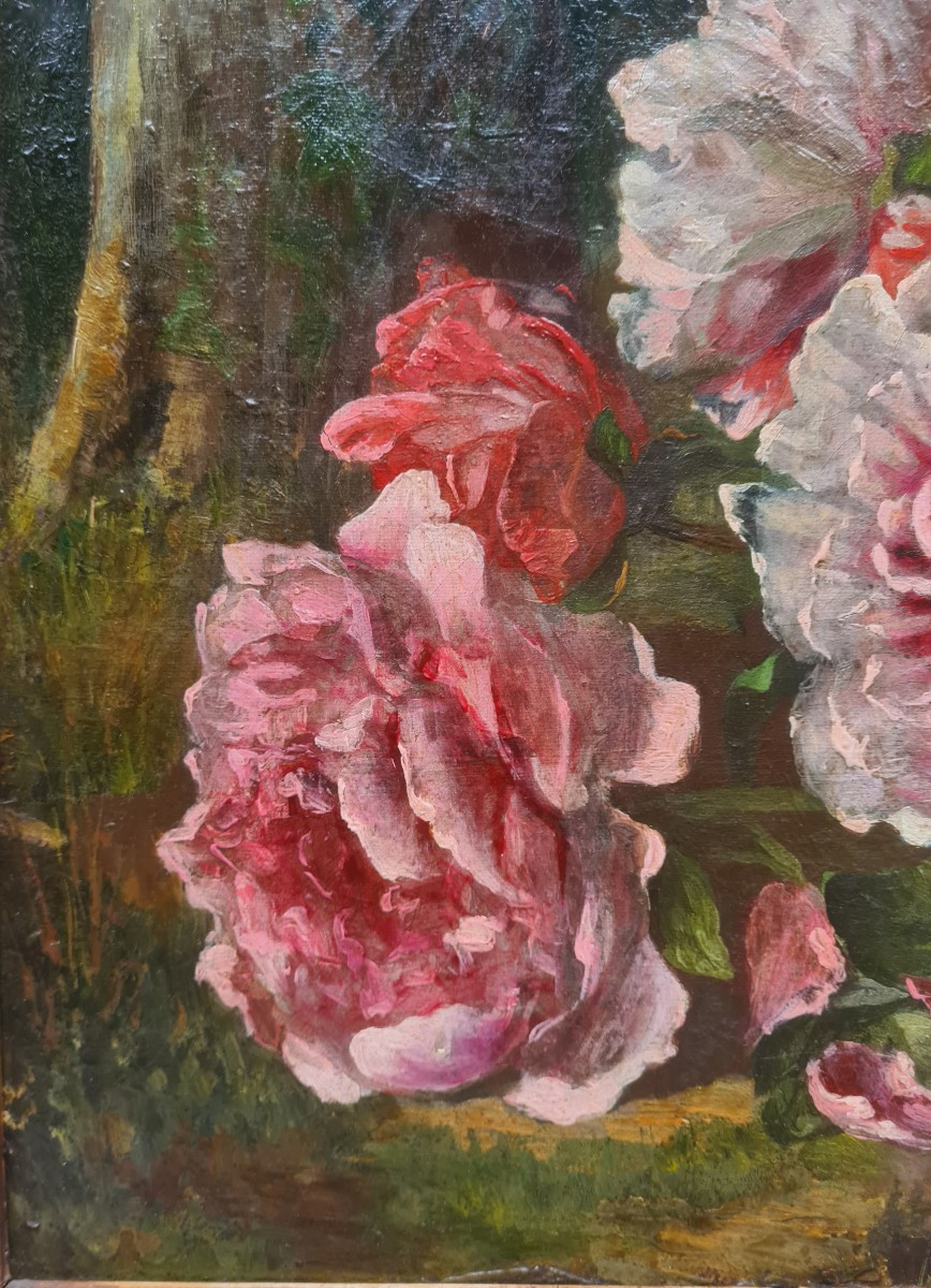 Bouquet Of Peonies Paris 1876-photo-2