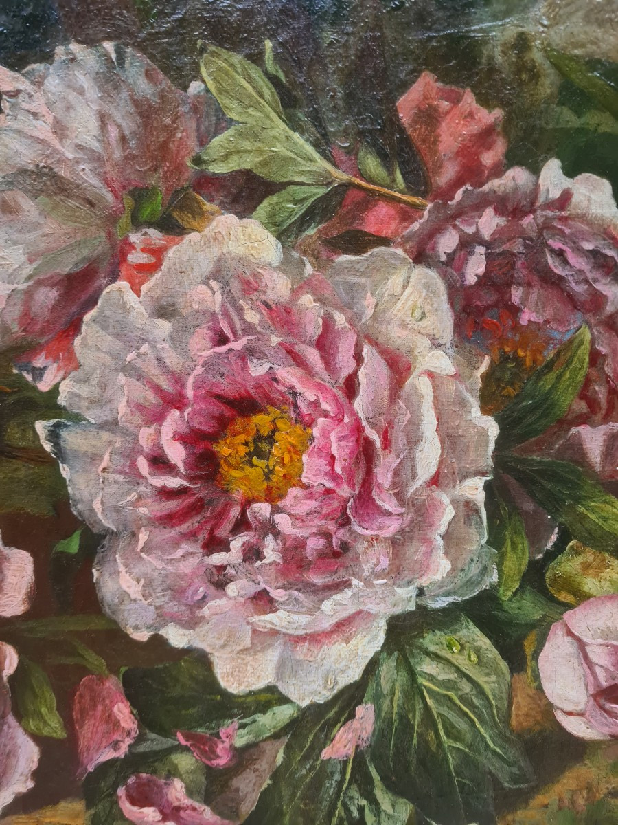 Bouquet Of Peonies Paris 1876-photo-3