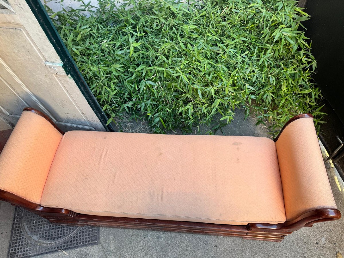 19th Century Empire Mahogany Sofa/bed-photo-2