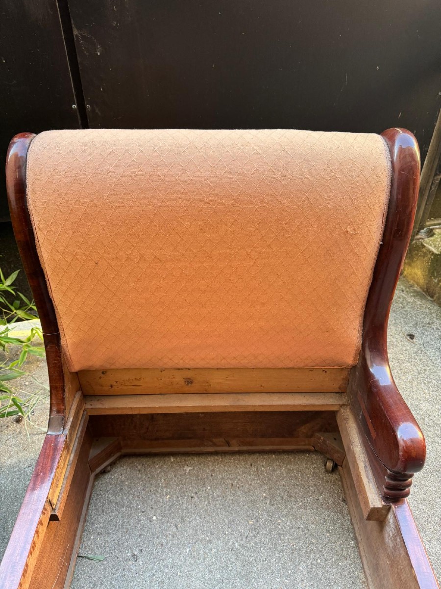 19th Century Empire Mahogany Sofa/bed-photo-2