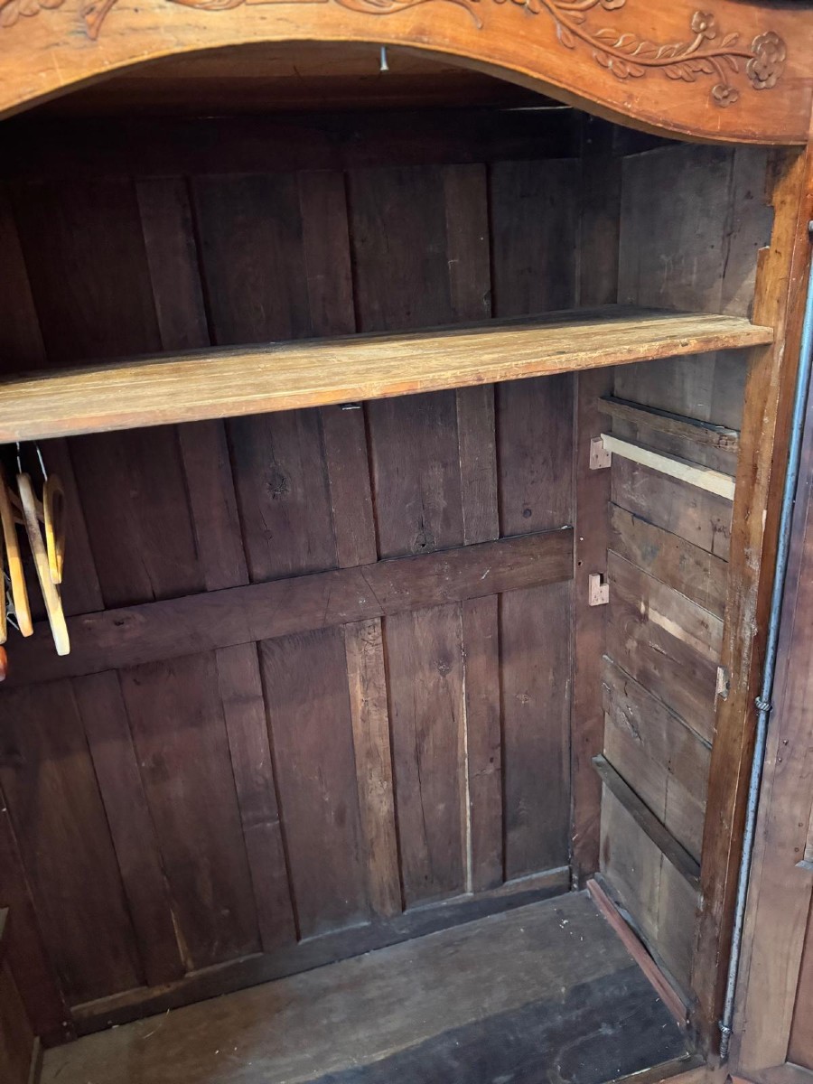 Armoire provençale en merisier XVIII eme-photo-3