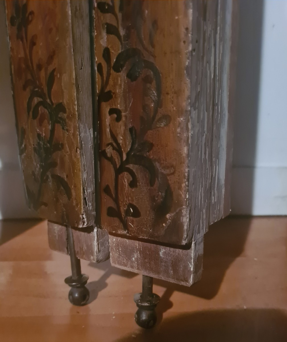 Louis XVI Bed In Painted Wood With Floral Decoration, 18th Century-photo-8