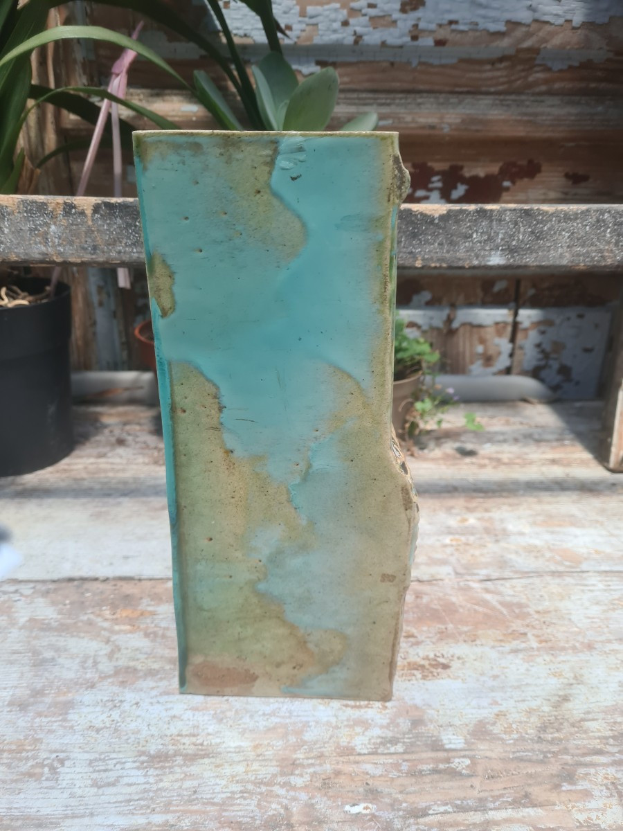 Glazed Stoneware Vase 1900 By émile Muller-photo-3