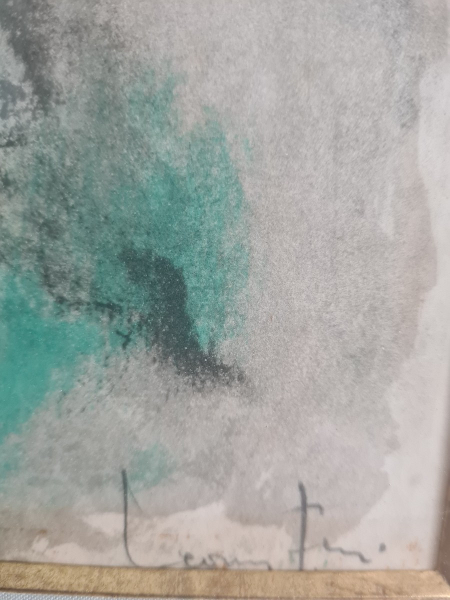 2 Ea Lithographs By Leonor Fini, Framed-photo-3