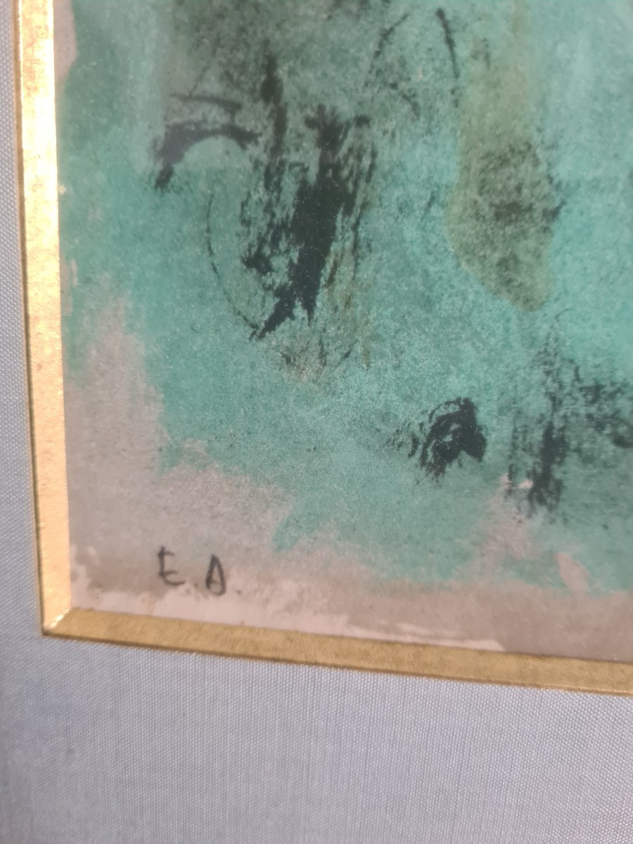 2 Ea Lithographs By Leonor Fini, Framed-photo-4