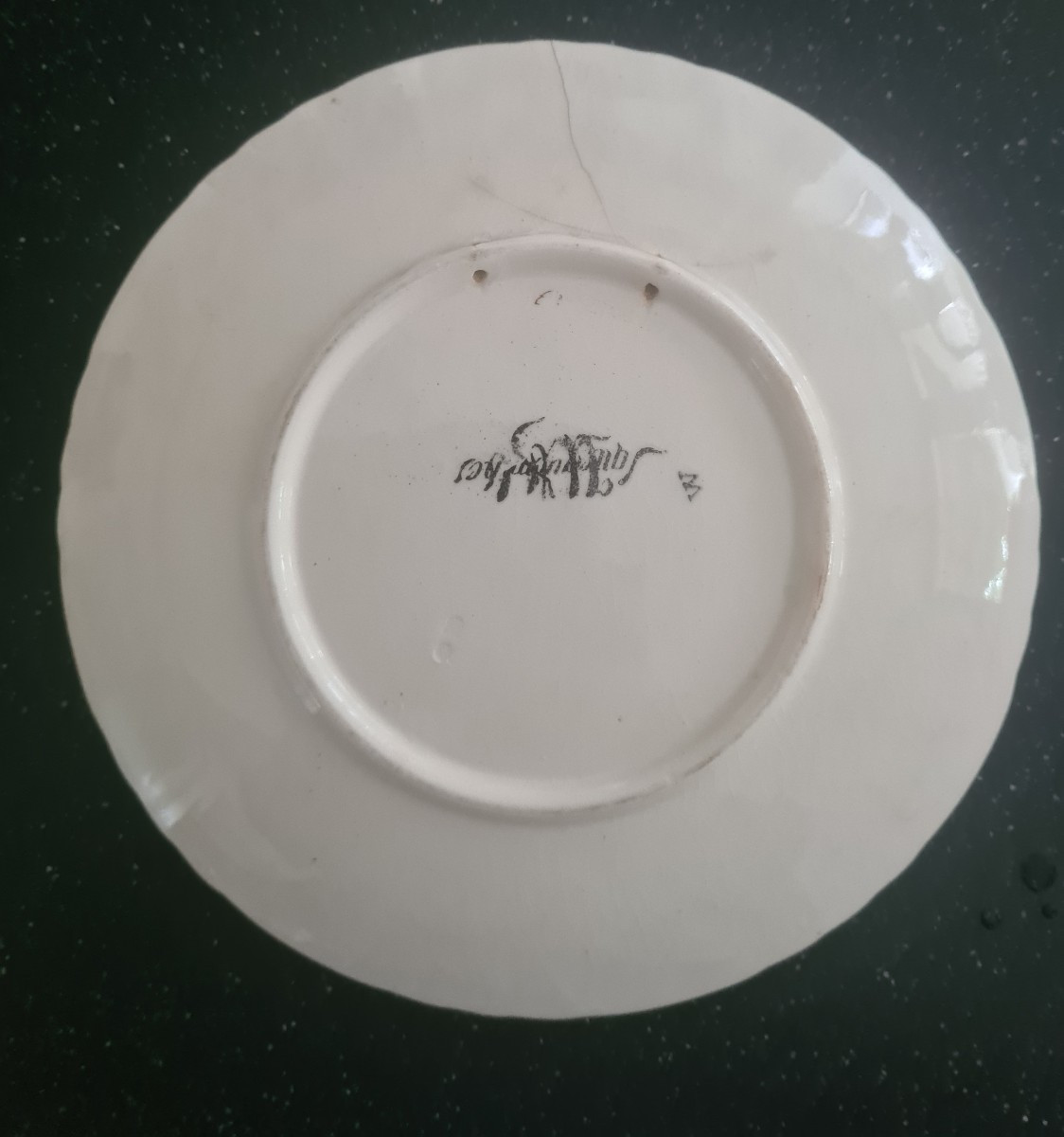 8 Dessert Plates Sarreguemines End XIX Eme-photo-6