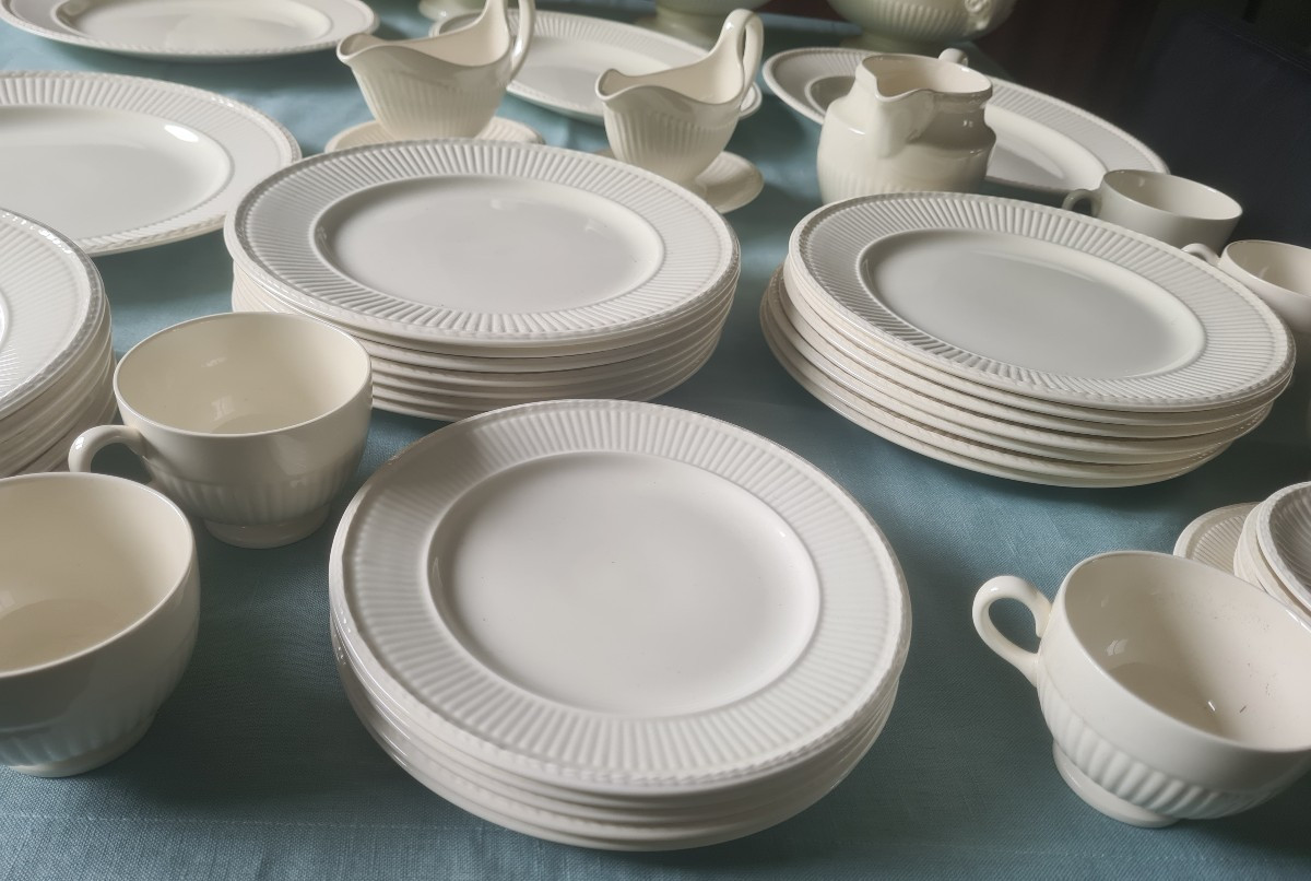 Wegwood 'edme'etruria And Balastron 57 Piece Dinner Service-photo-7