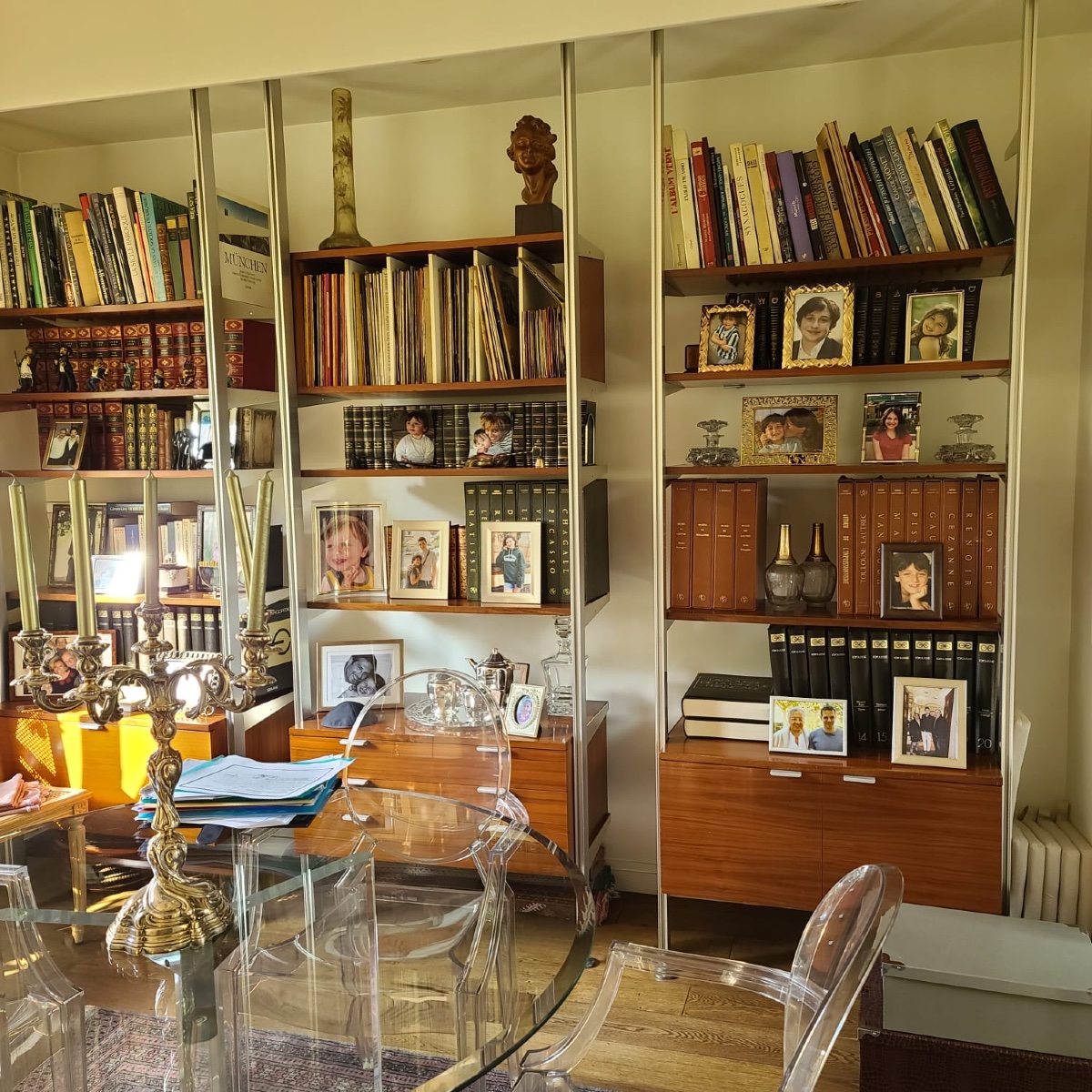 Shelves In Aluminium And Teak By Georges Nelson 1960’s-photo-4