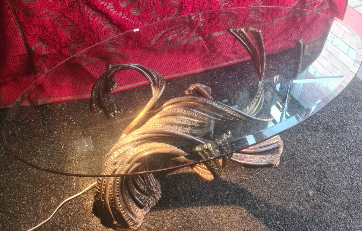 Bronze Sculpture By Richard Faure: "organic Table"-photo-2