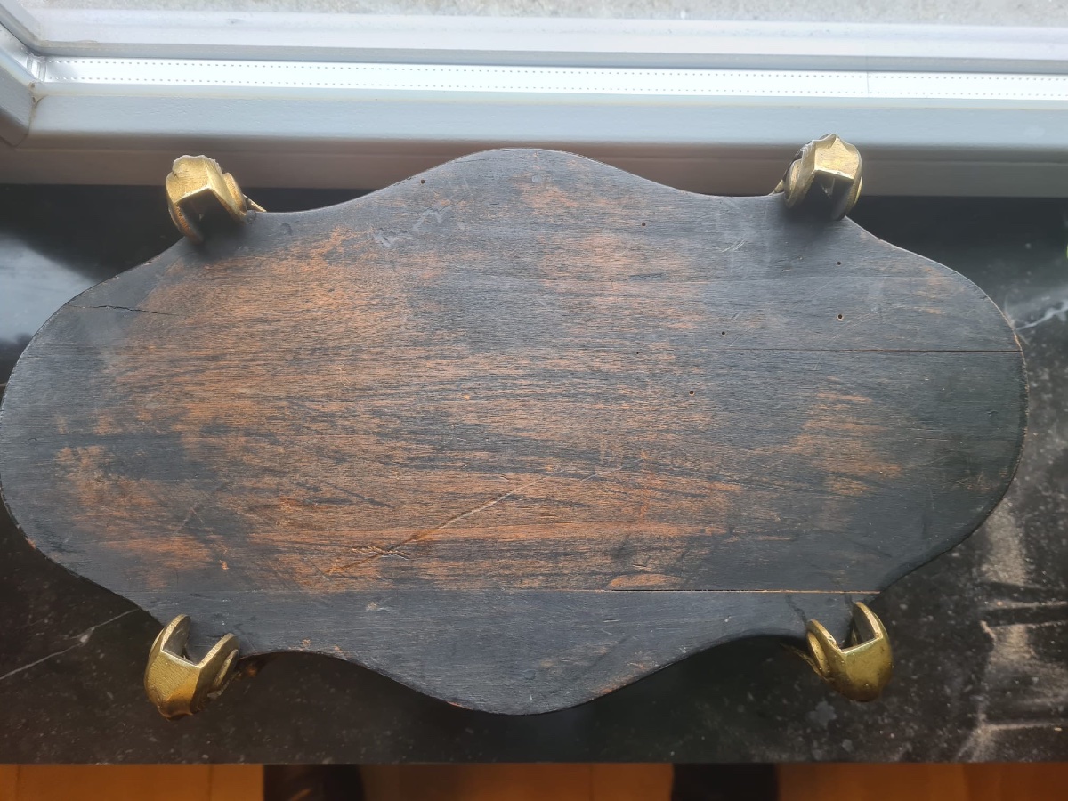 Jardinière N3 en marqueterie de forme violonnée fin XIX eme-photo-4