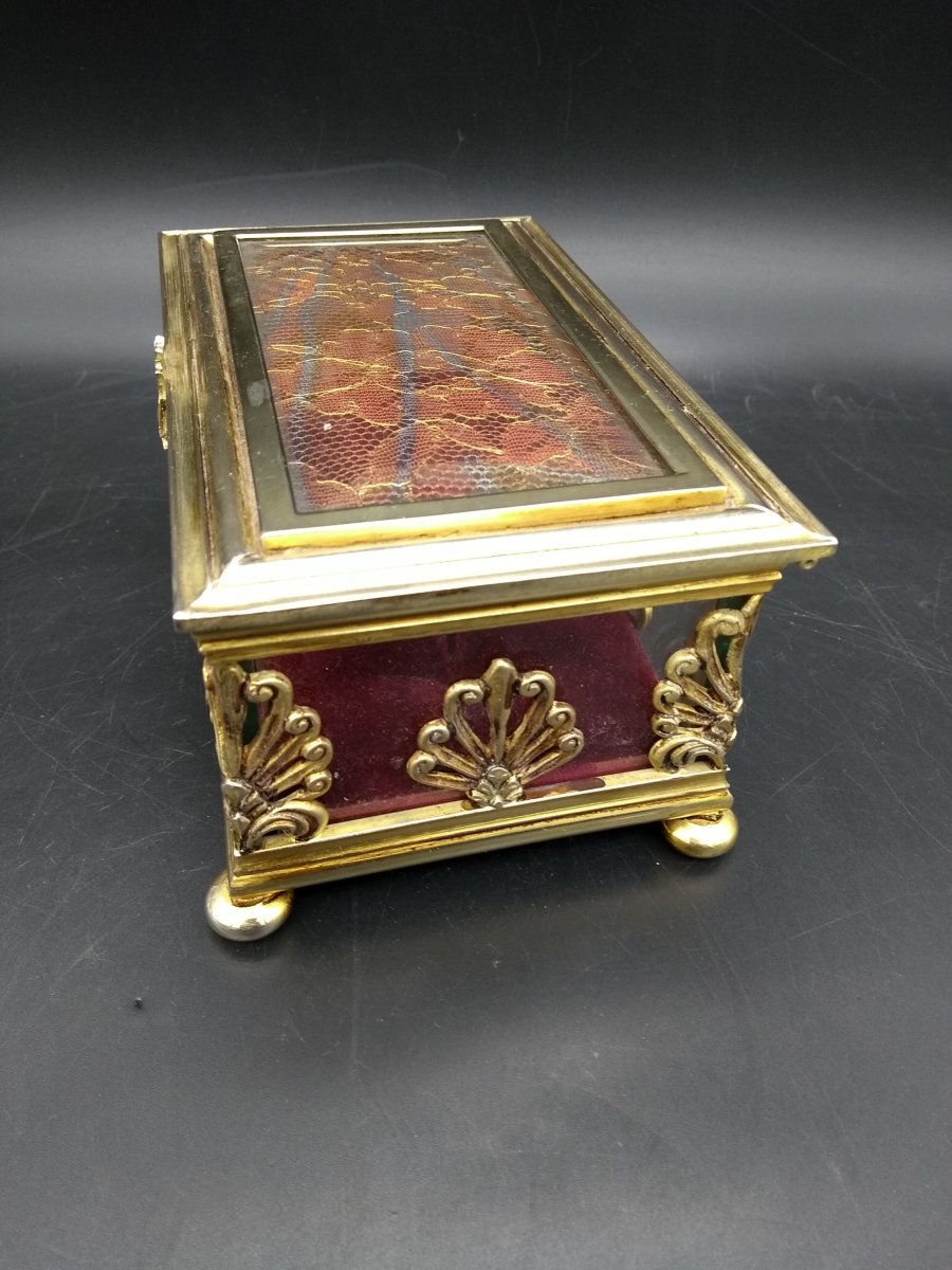 Pampaloni Bronze And Brass Box-photo-2