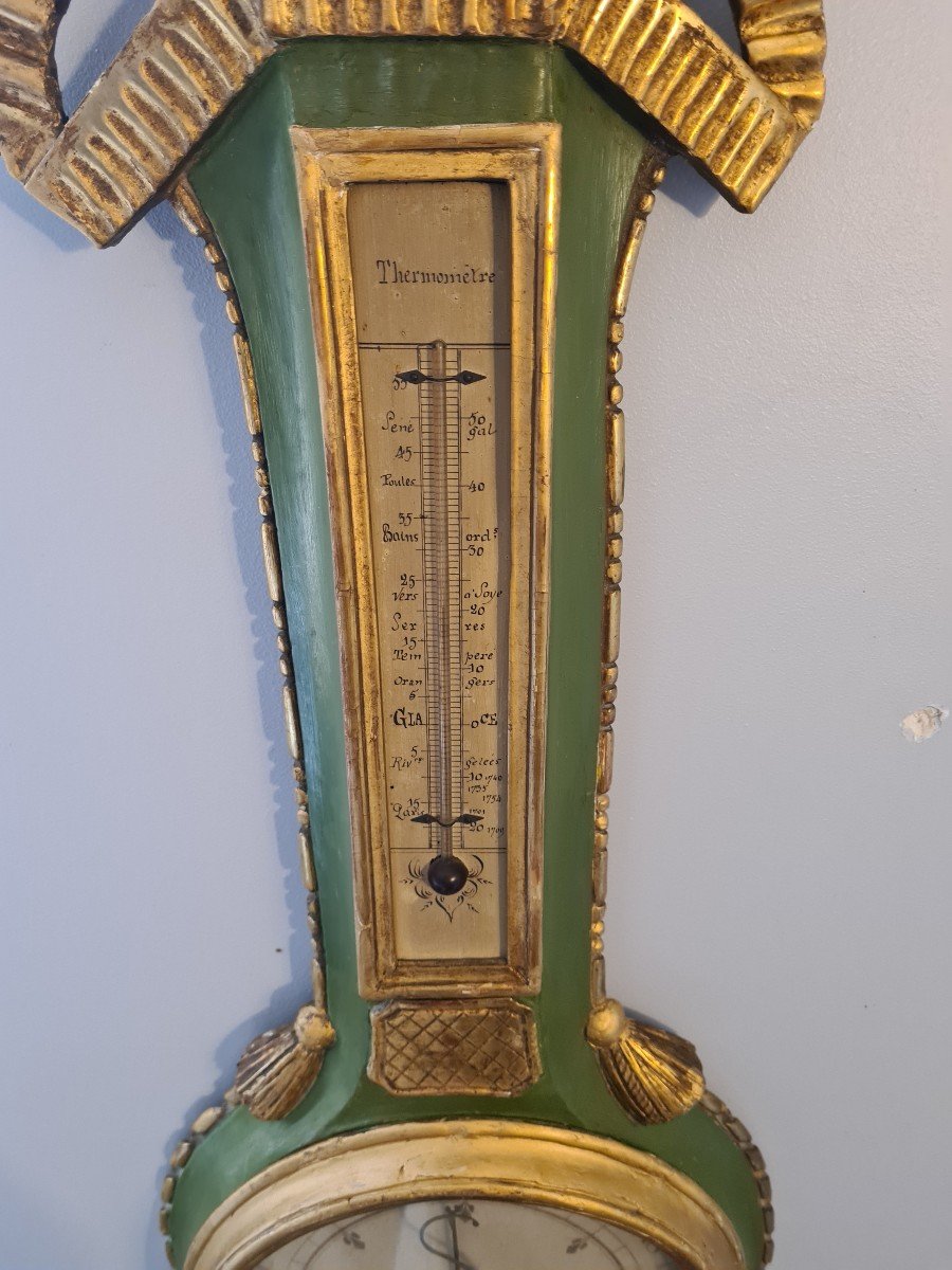 Barometer XVIII In Golden Wood By Gerosa-photo-4