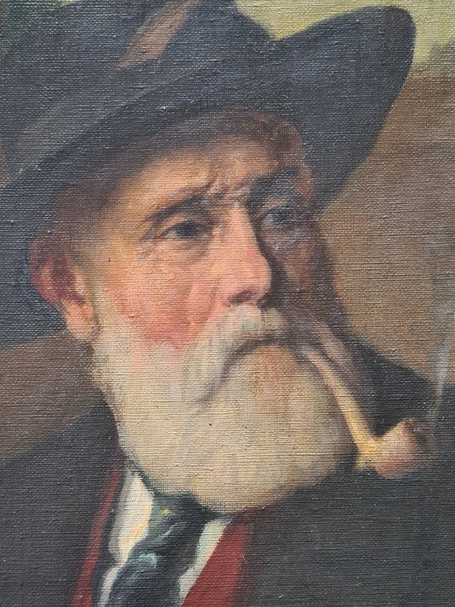 Portrait d'un Vieil Homme 1924 De F.damien-photo-2