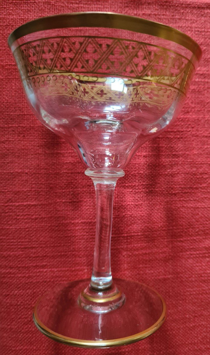 Crystal Glass Service Early 20th Century 82 Pieces-photo-4