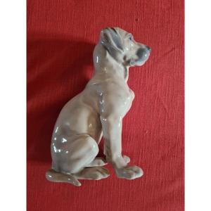 Sitting Dog Figurine Royal Copenhagen