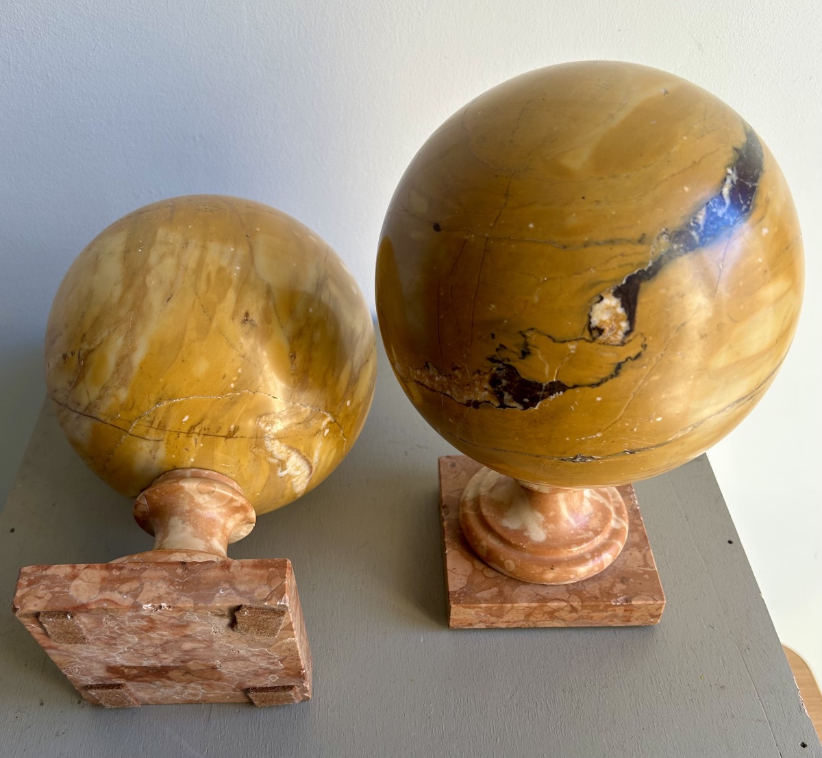 Pair Of Marble Balls-photo-4