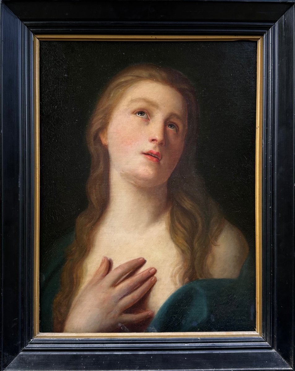 Portrait De Maria Magdalena 19ème Siècle 