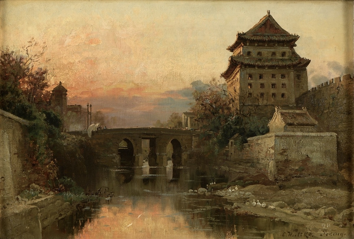 Carl Wuttke (1849 - 1927) Peking, China, 北京，中国