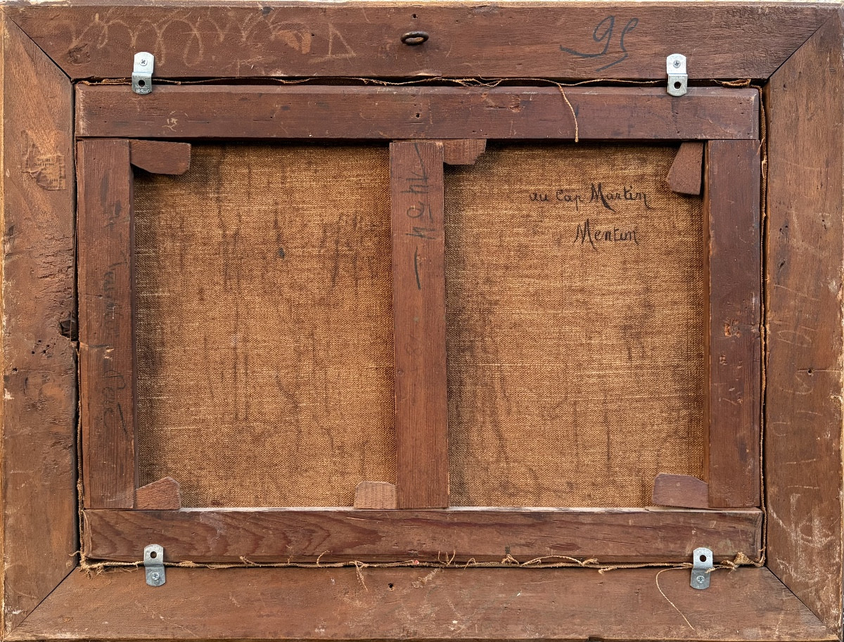 Au Cap Martin Menton - Illegible Signature-photo-3