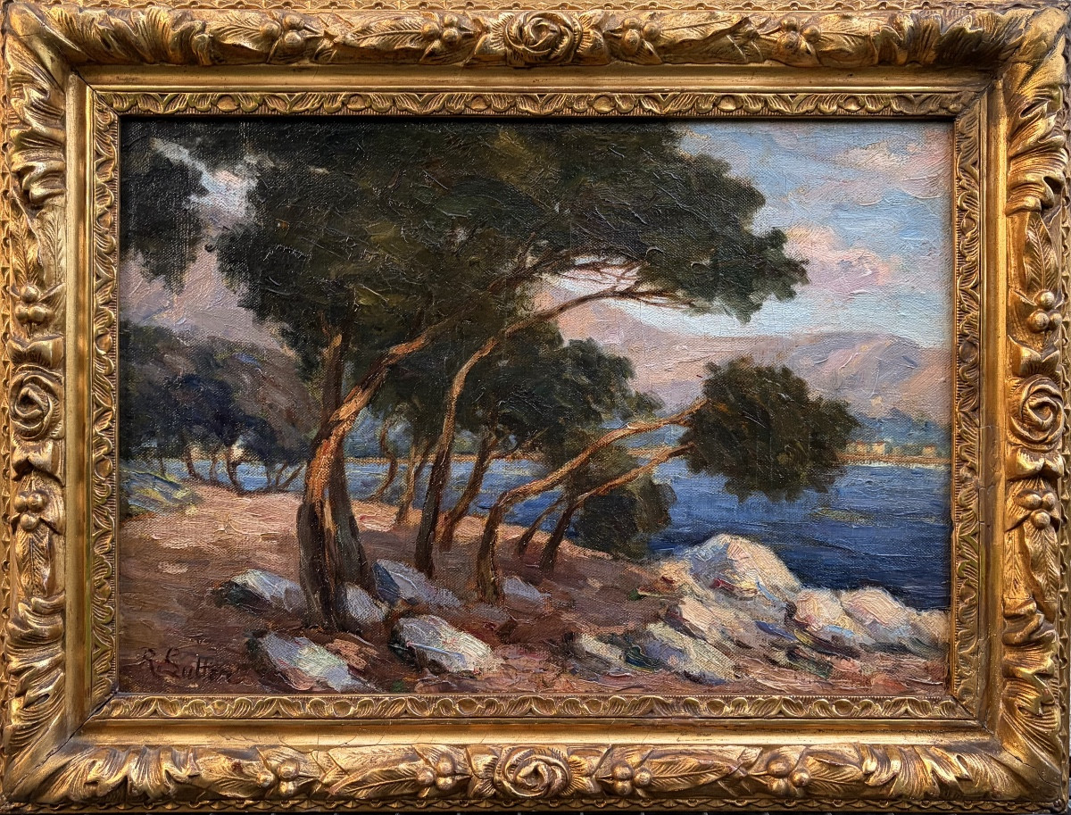 Au Cap Martin Menton - Illegible Signature