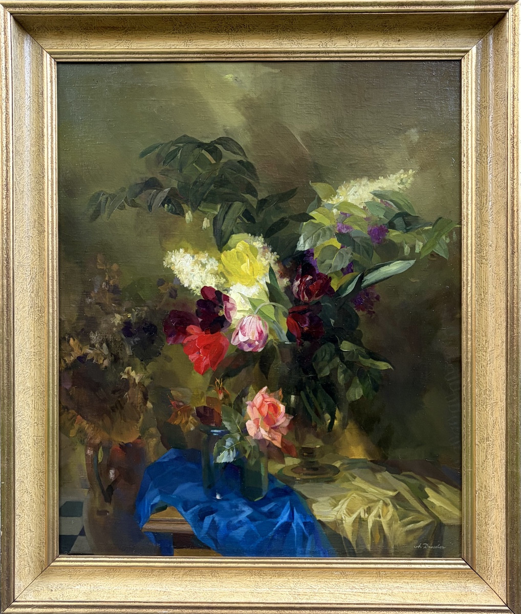 Arno Drescher (1882-1971) Still Life With Flowers
