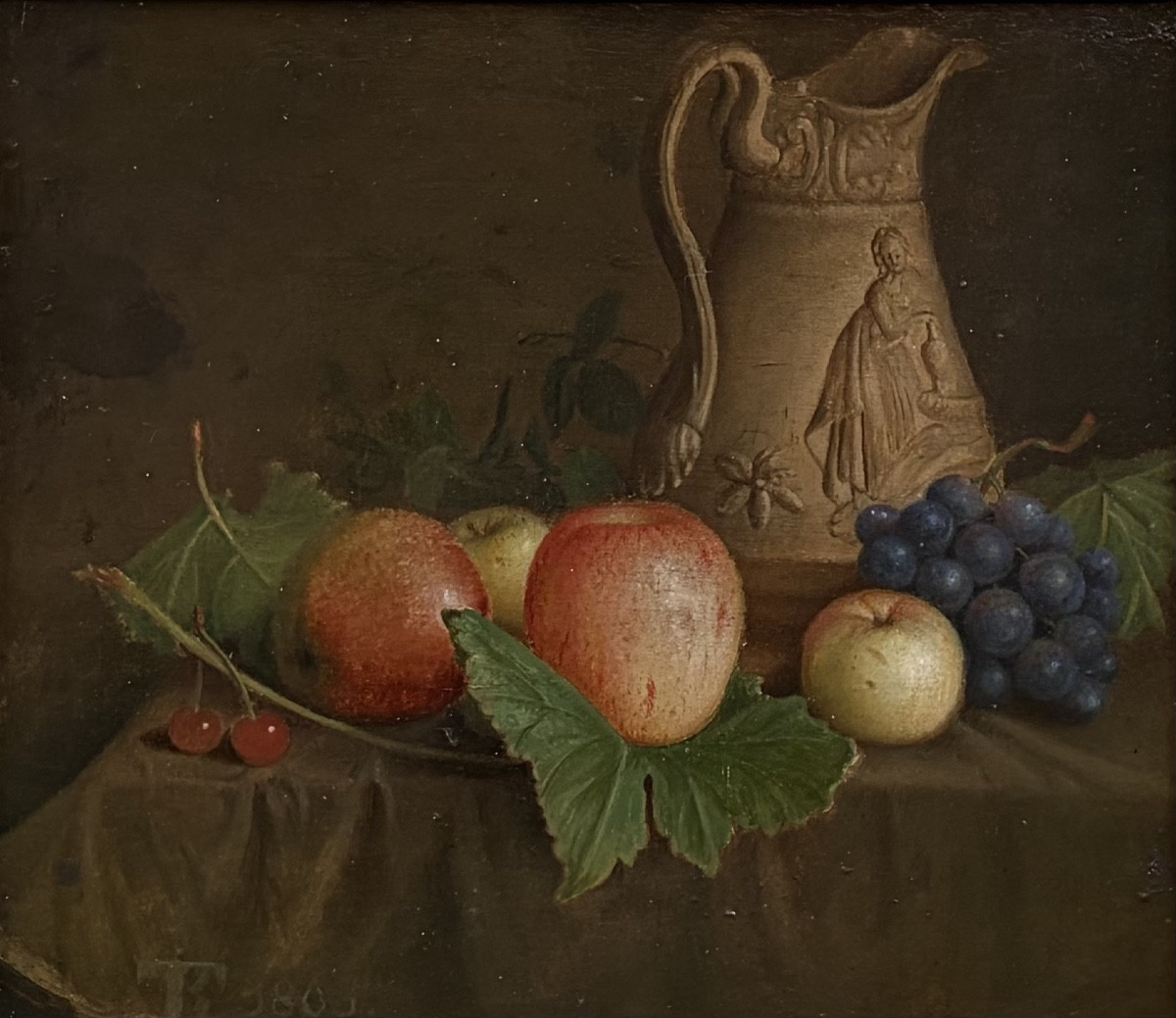 Monogramme, Nature morte aux fruits-photo-2
