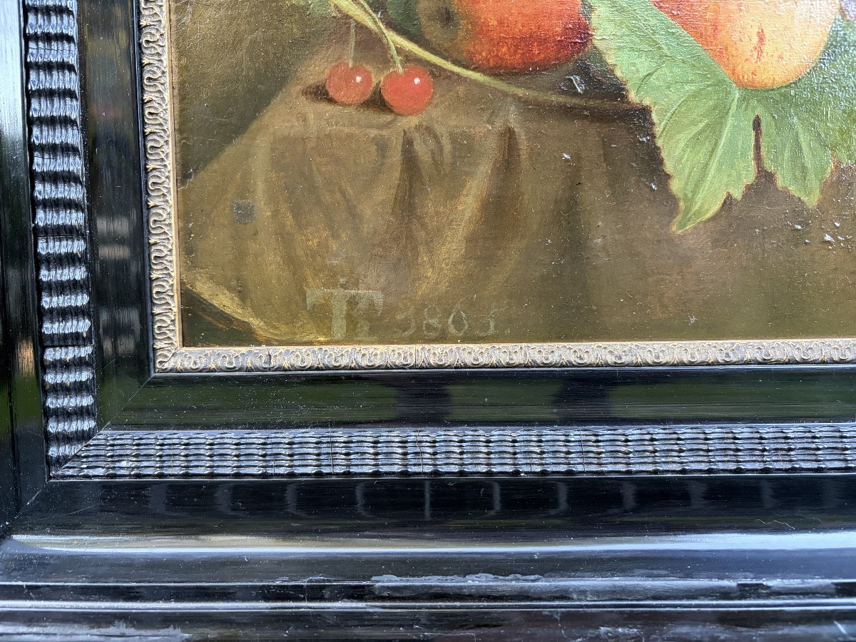 Monogramme, Nature morte aux fruits-photo-4