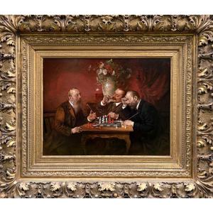 Hans August Lassen (1857-1938) Chess Game