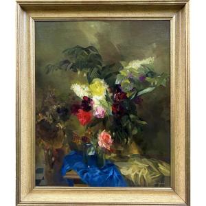 Arno Drescher (1882-1971) Still Life With Flowers