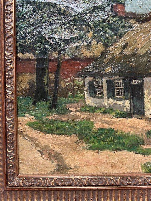 Peinture De Henri Louis Nieser (1872-1962)-photo-4