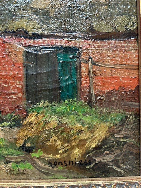 Peinture De Henri Louis Nieser (1872-1962)-photo-3