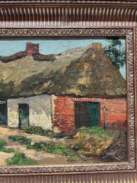 Peinture De Henri Louis Nieser (1872-1962)-photo-5