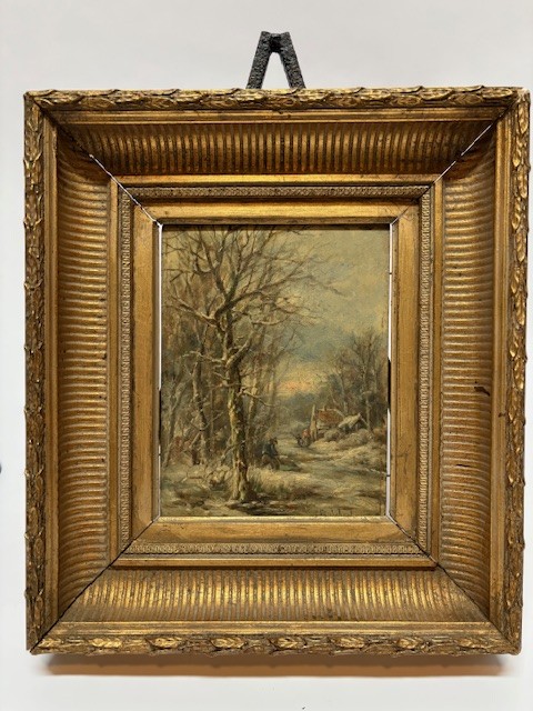 20th-century Painting By David Schulman, Depicting A Landscape