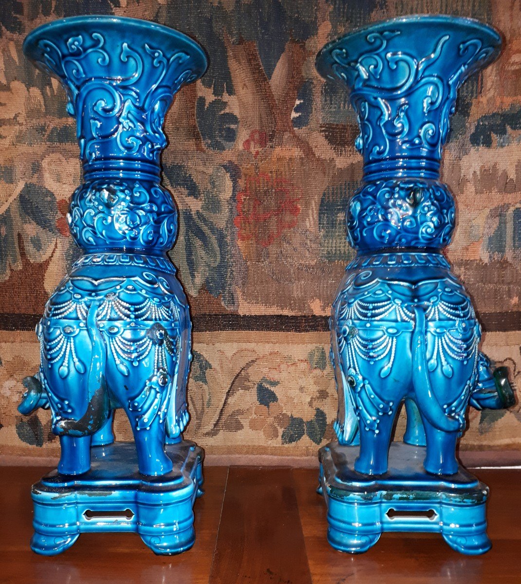 Paire De Vases Théodore Deck-photo-2