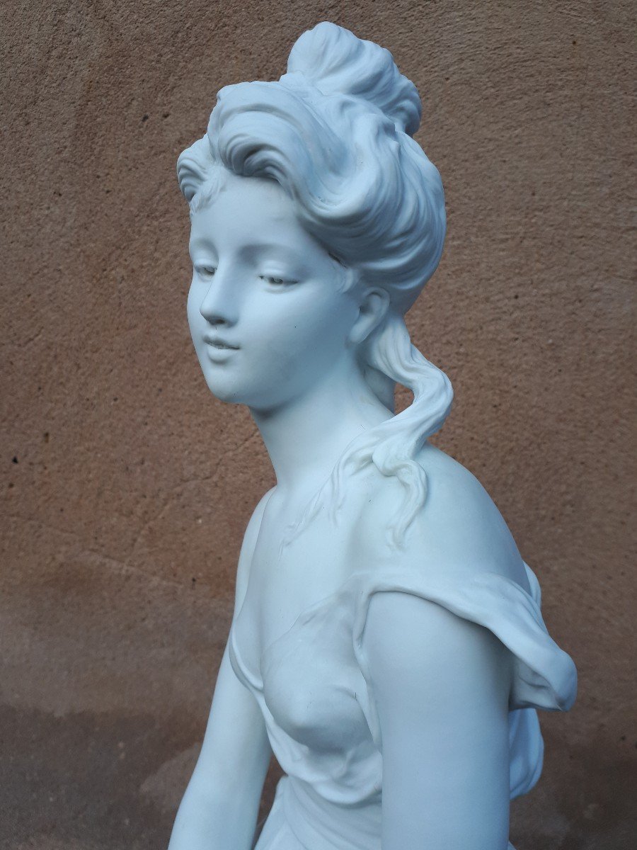 Porcelain Biscuit Sculpture, By Hippolyte Moreau-photo-5