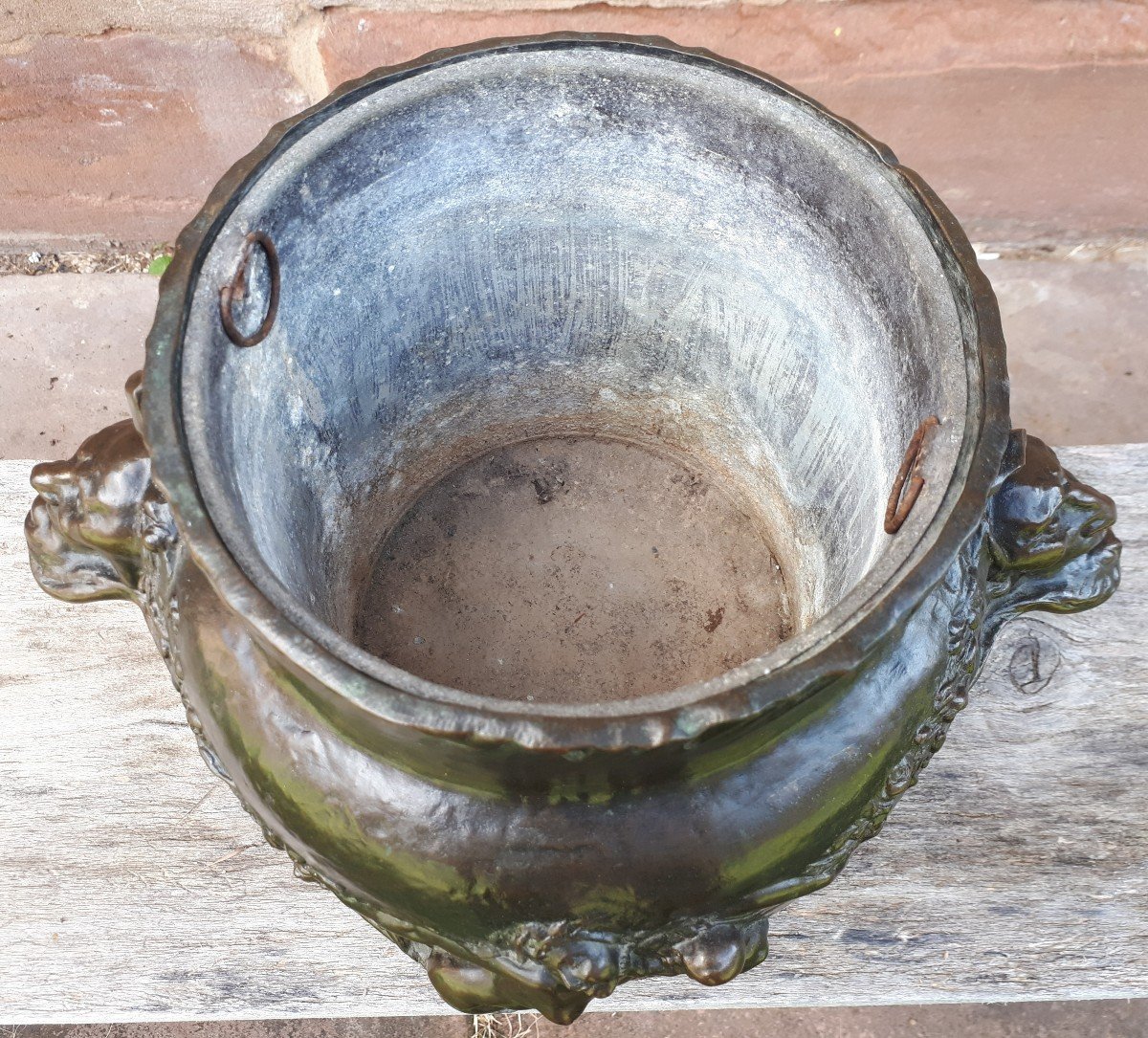Cache-pot En Bronze Art Nouveau, Par Joseph Chéret-photo-5