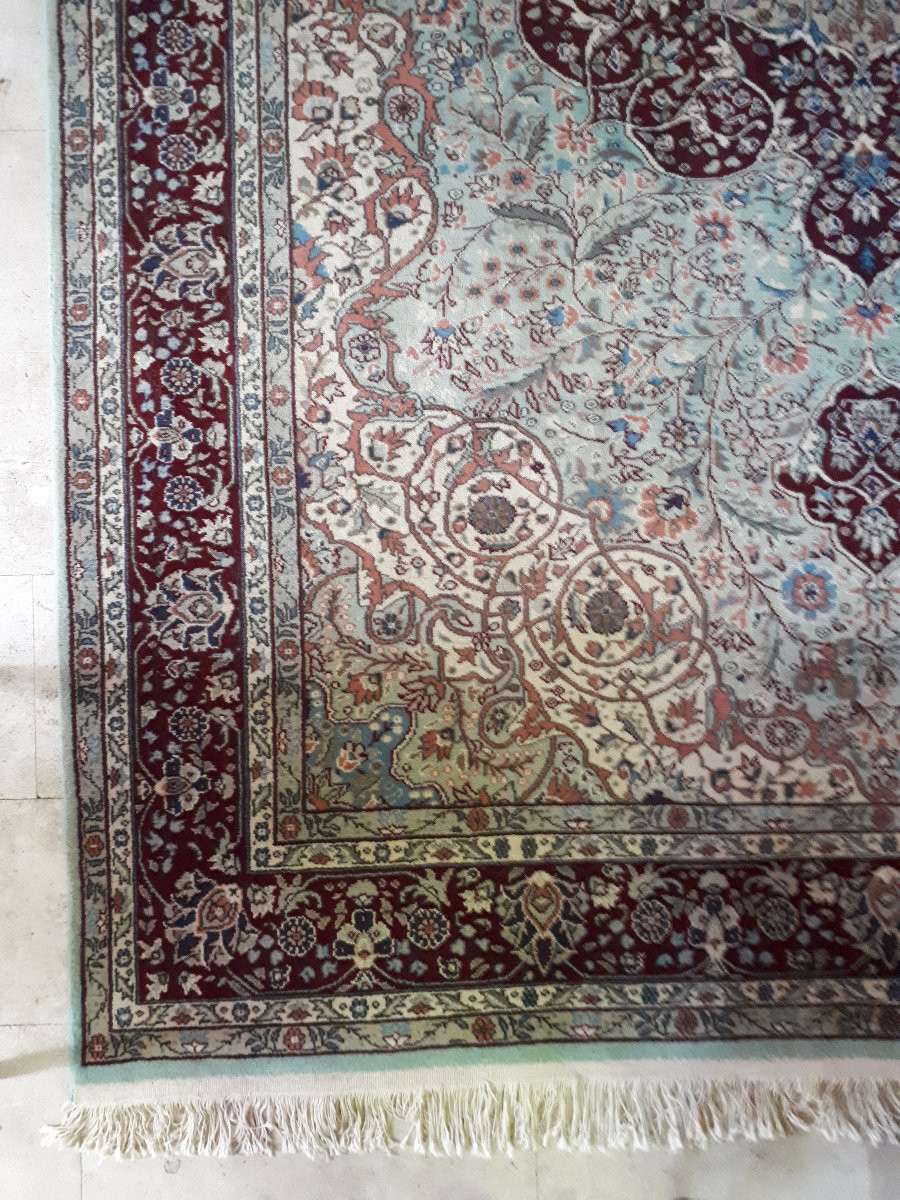 Large Hand-knotted Turkish Ladik Rug, 325 X 221 Cm-photo-3