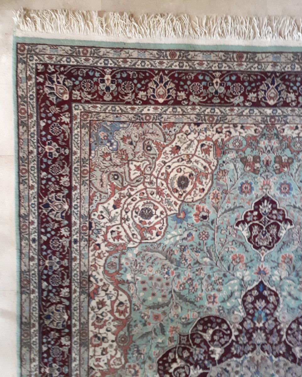 Large Hand-knotted Turkish Ladik Rug, 325 X 221 Cm-photo-2
