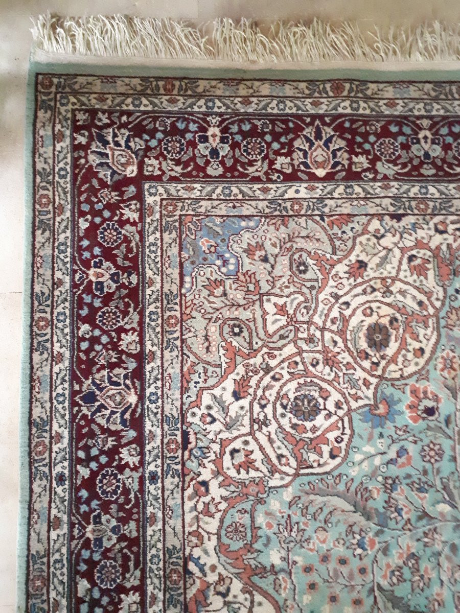 Large Hand-knotted Turkish Ladik Rug, 325 X 221 Cm-photo-3