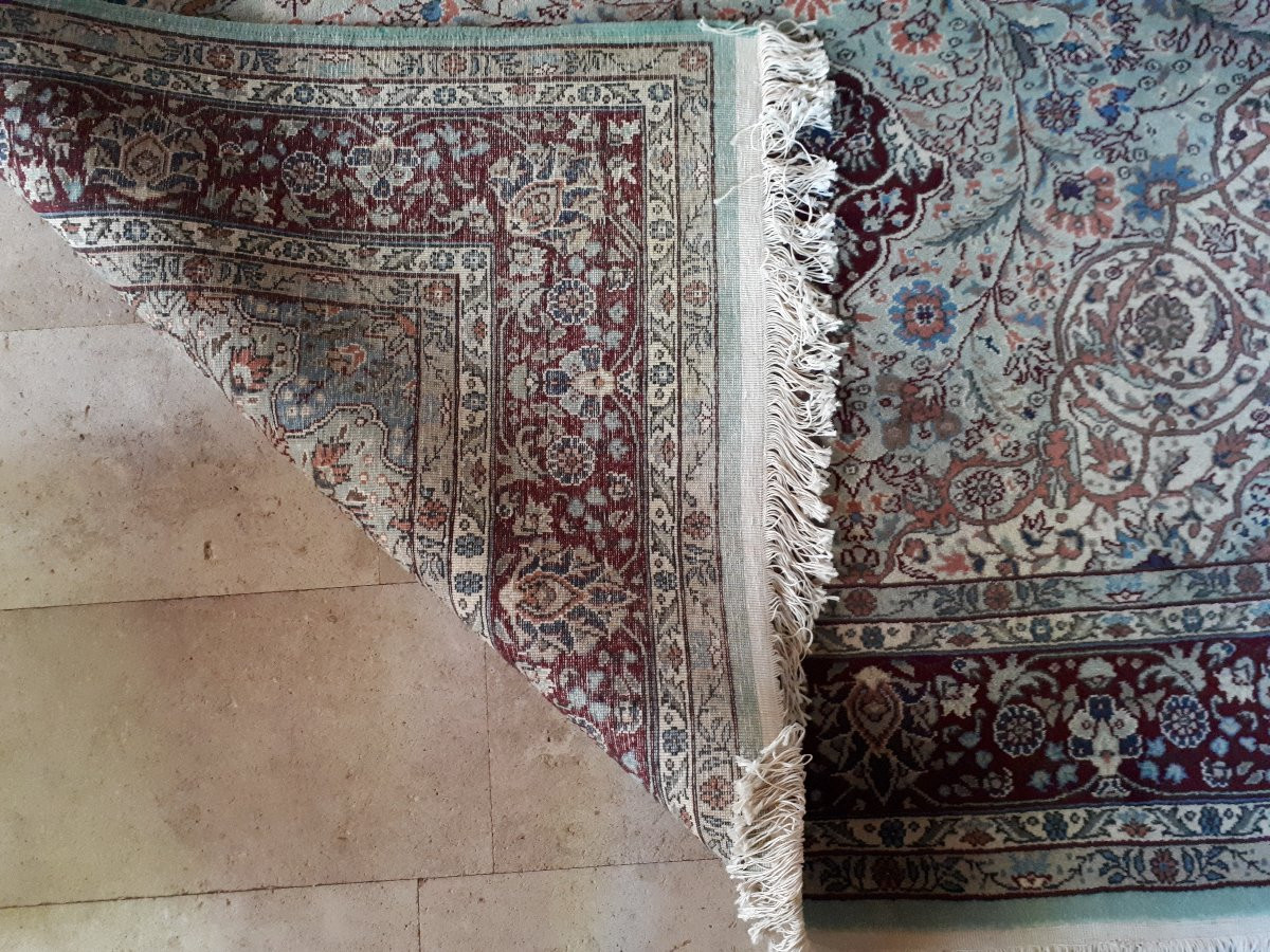 Large Hand-knotted Turkish Ladik Rug, 325 X 221 Cm-photo-6