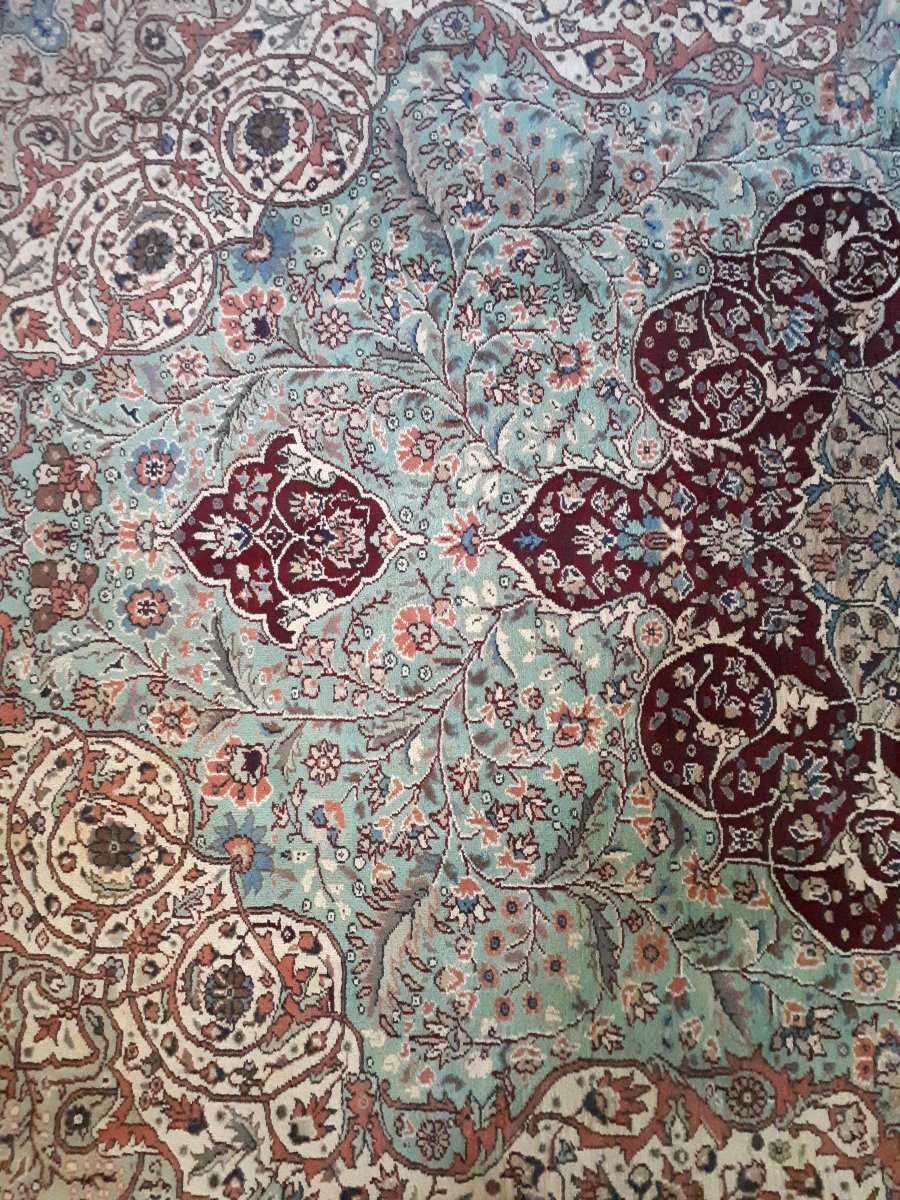 Large Hand-knotted Turkish Ladik Rug, 325 X 221 Cm-photo-7